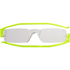 Twist & Read Flat Folding Reader, Apple Green +1.0