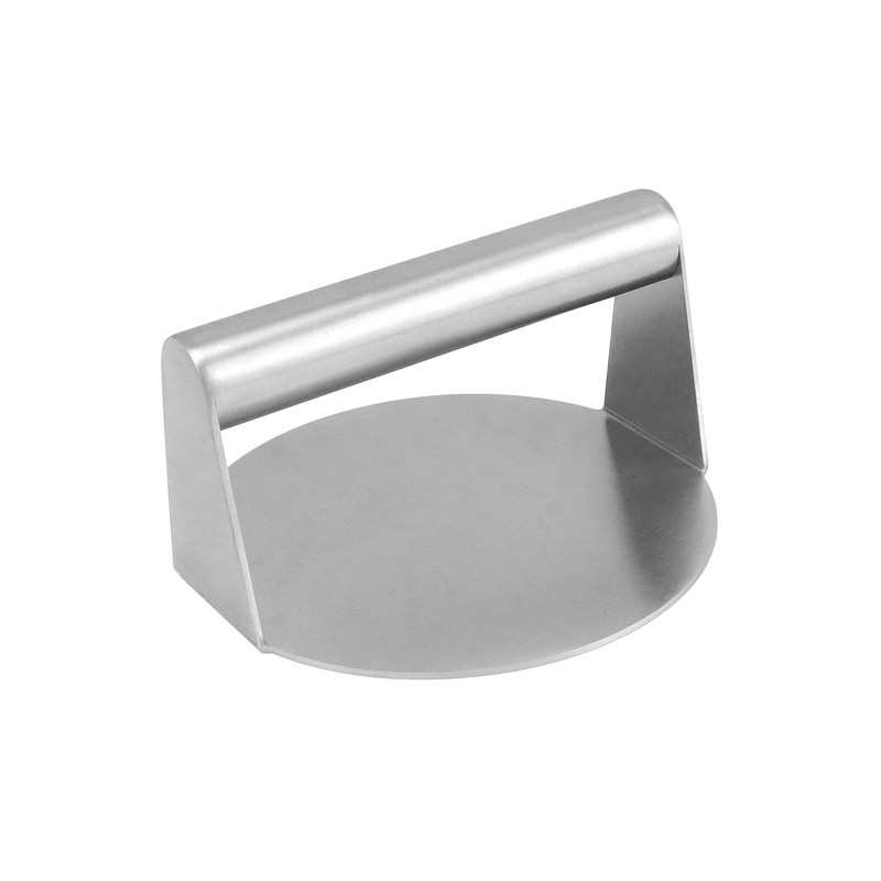 QWORK® Burger Press, Burger Smasher, 5.51" Round, 304 Stainless Steel,