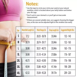 Unbranded Posture Corrector Adjustable Clavicle Back Support Neck Brace Lumbar Men Women - 2XL (Fits Waist:34.25- 43.90 in)