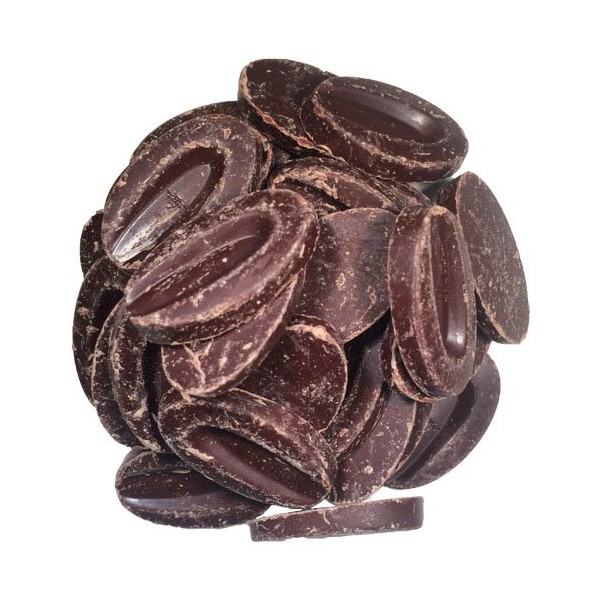 Valrhona Equatoriale 4661 55% Dark Semi Sweet Chocolate Callets from OliveNation - 3 lbs
