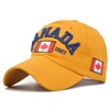 Canada Baseball Cap,Adjustable,Canada Day Hat Embroidered Maple Leaf Flag Hat