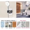 Strong Adhesive and Waterproof Shower Head Holder, Adjustable Handheld Shower