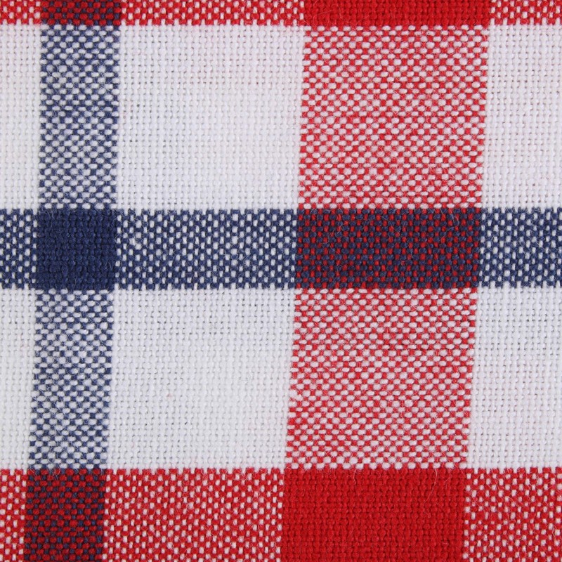 DII American Plaid Kitchen Textiles, Napkins, 20x20, 6 Piece