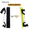 VOLSIVE Adjustable Sander Longboard Flexible Hand Sanding Blocks with Hook