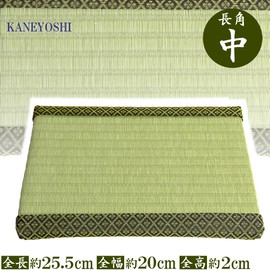 KANEYOSHI Tatami Igusa-Style Flower Stand Mini Tatami Place, Igusa Long, Medium