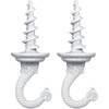 Ripeng 2 Pieces 40mm/1.57 Inch Swag Ceiling Hooks Wall Hook