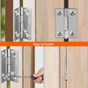 8 Pcs 38mm (1.5 inch) Door Hinges Stainless Steel Hinges