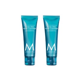 Moroccanoil Rinse-Free Hand Cleanser with Hyaluronic Acid, 1.7 Fl. Oz (Pack of 2)
