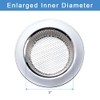 2 Pcs Sink Strainer for Most Kitchen Sink Drain Basket,