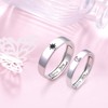 Couple Rings 925 Sterling Silver Matching Rings Engagement Pair Rings