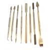 8pc WAX CARVER SPATULA DENTAL POLYMER CLAY CARVING SET