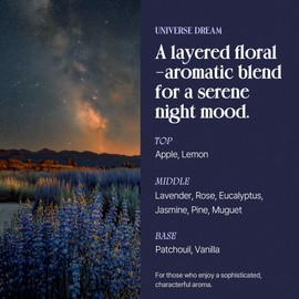 OPTATUM Pillow Mist - Aromatherapy Pillow Spray for Sheets, Linen & Bedding, Natural Essential Oils for Stress Relief, Gift for Someone Who Wants to Sleep Well - Universe Dream