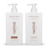 Native Coconut & Vanilla Shampoo and Conditioner Contain Naturally Derived