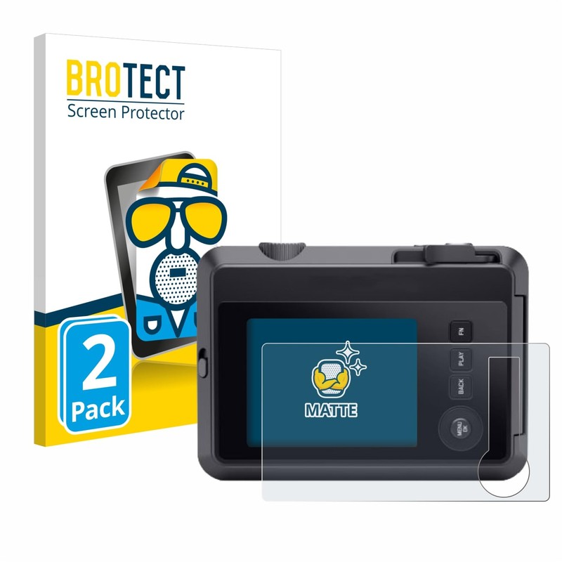 BROTECT 2x Anti-Glare Screen Protectors for Leica Instant 2 Matte
