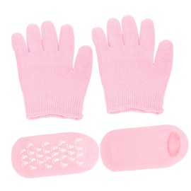 TOVINANNA Overnight Gloves Gel Socks Moisturizing Socks for Dry Cracked Feet Women