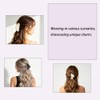 Shining women's hair claw clip suitable for curly or straight