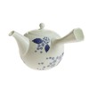 Wedgwood 40000820 Strawberry Bloom Indigo Japanese Teapot, 16.5 fl oz