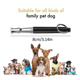 OUDQFCJ Pack of 2 Dog Whistles Rütter Callback, Silent Dog Whistle, High Frequency Silent, Educational Aids for Dogs, Dog Training Dog Whistles, Aid Whistle Dog Recall