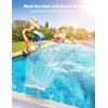 Whale Tail Pool Fountains for Above and In-ground Pools
