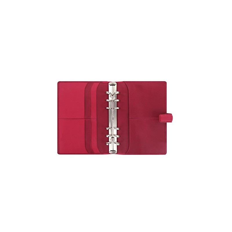 Filofax 025157 Nappa Cerise Pink Deluxe Leather Personal Planner Journal
