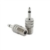 E-outstanding 2Pcs F-Type Female Jack to 3.5mm 1/8" Male Plug
