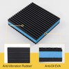 Powrocket 8 Pack Rubber Anti Vibration Pads,4 x 4 x
