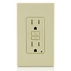 Leviton GFCI Outlet, 15 Amp, Self Test, Tamper-Resistant with LED
