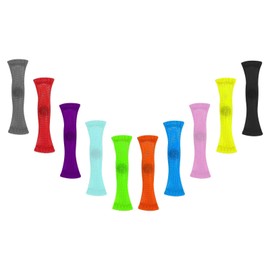 Vanblue Fidget Toy 10Pcs Marble Mesh Sensory Marble and Mesh Fidget Stress Relieve Toy for Kids Adults ADHD Add Autism