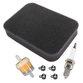 AISEN Air Filter for GP5500 GP6500 GP6500E GP7500 GP7500E GP8000E H5500 H7500 RS5500 RS7000E Generator Spark Plug Fuel Filter Clamp