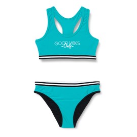 Haute pression Diam Menstruel Léger/Moyen C02 T12a Costume a Due Pezzi, Verde Smeraldo, 12-16 Ans Bambine e Ragazze