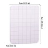 CCINEE Clear Stamp Block Transparent Acrylic Block with Grid and