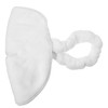 IWOWHERO Reusable Coral Fleece Face Compressing Towel with Elastic Band