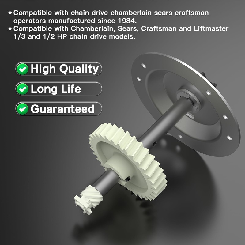Replacement for Liftmaster 41c4220a Gear and Sprocket Kit Work with