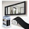 TIANLDD 27 FT Wood Grain Wallpaper Border, Removable Waterproof Mirror