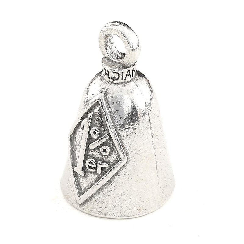 Guardian Bell 1% One Percenter Motorcycle Bell, Good Luck Bell,