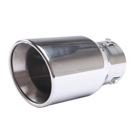 Unbranded For Mazda 3 Car Exhaust Pipe Tip Rear Tail Throat Muffler Stainless Steel 1PC