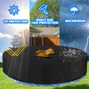 YAOZUP Round Pool Cover, 120 x 30 cm, Dog Pool