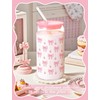 Pecfamly Cute Pink Bow Aesthetic Stuff Gifts for Teen Girls,