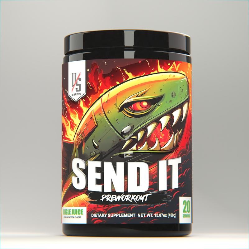 UXO Supplements: SEND IT v2 (Loaded Daily Driver Preworkout: Pump,