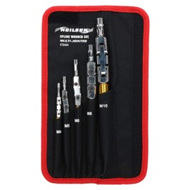 AB Tools Multi Angle/Multi Jointed Flexi Spline Key Wrench Set 5pc M4 - M10