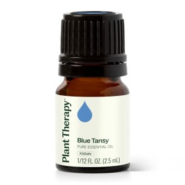 Plant Therapy Plant Therapy Blue Tansy Essential Oil 2.5 mL (1/12 oz) & Organic Jojoba Body Oil 4 fl. oz (118 mL) Base Oil for Aromatherapy, Essential Oil or Massage use, for Hair and Skin, Moisturizing