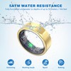 SEEKZERO Smart Ring for Women Men - Titanium Health Fitness