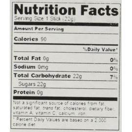 Red Rock Candy on a Stick - Pack of 12 - Strawberry Flavored