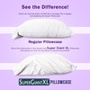 SuperGiantXL Pillowcase Extra Wide Pillowcases, 25” inches Wide! Designed to