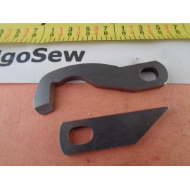 Generic Upper+Lower Knife Blade Brother 3034D,1034DX,4