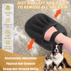 Static Dual Size Pet Fur Remover Gloves Washable for Cat