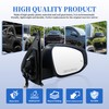 Black Right Passenger Side Mirror Replacement For Toyota Tacoma 2016-2022-Power