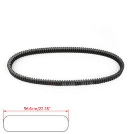 Mad Hornets Drive Belt 23100-MCT-003 for FJS 600 SIL-ver Win-g ABS (03-15) FSC600 SIL-VER-Wing Scooter (02-13) Black