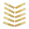 LADE 10Pcs Bamboo Reeds Strength 2.5 for Alto bE Sax