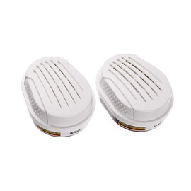 Dräger X-plore Bayonet Combination Filter A1B1E1K1Hg P3 for Gases, Vapours, Particles, 3 Pairs, Filters for Full and Half Masks X-plore 3300, 3500 and 5500